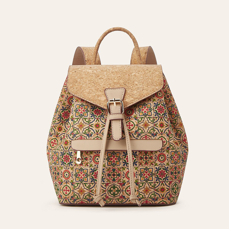 Women'S Xl Bags - Backpack Bags Retro Cork Leather National