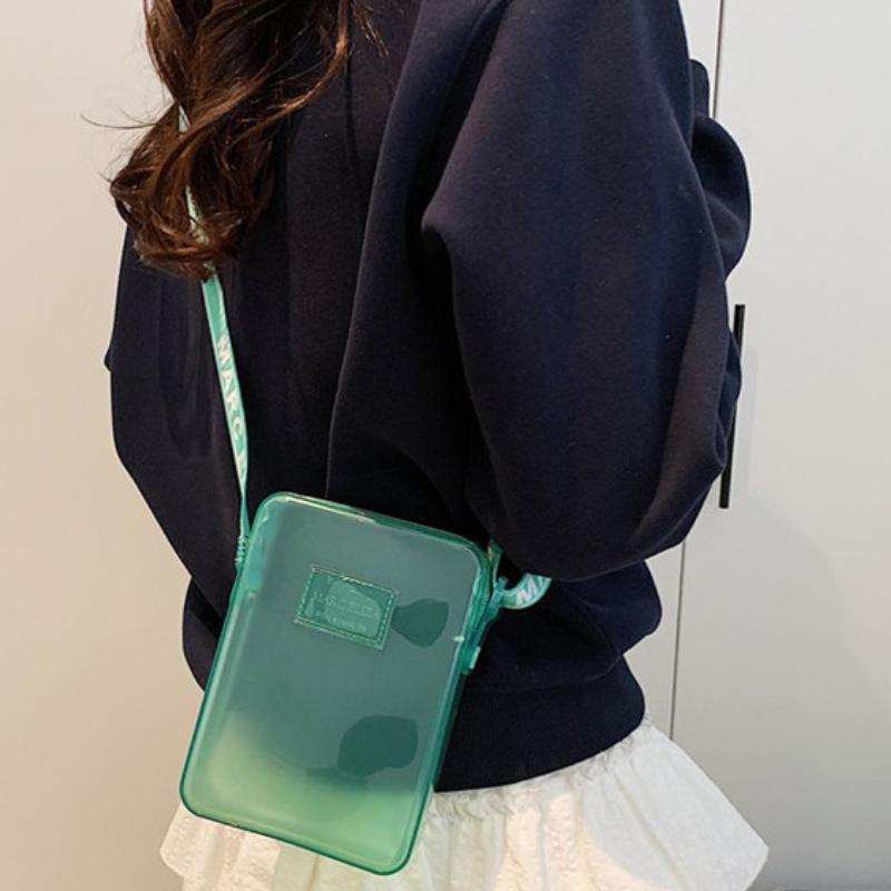 Women Bags Dkny - NewFashionable PVC Messenger Bag Transparent Shoulder