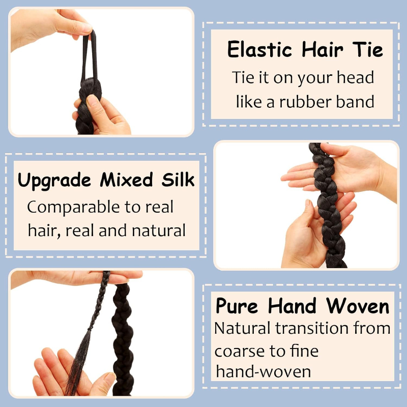 Fashion  Braided Ponytail Hair - огляд і ціна Women Bags Pack