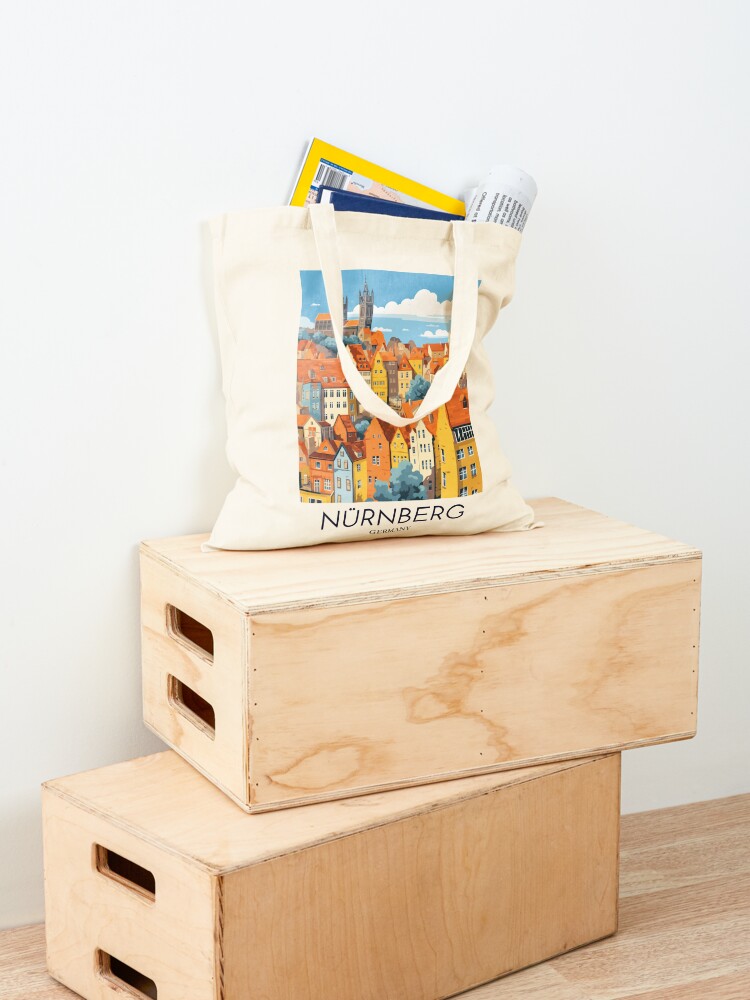 A Pop Art Travel Print of Nürn - огляд і ціна Women Bags Germany