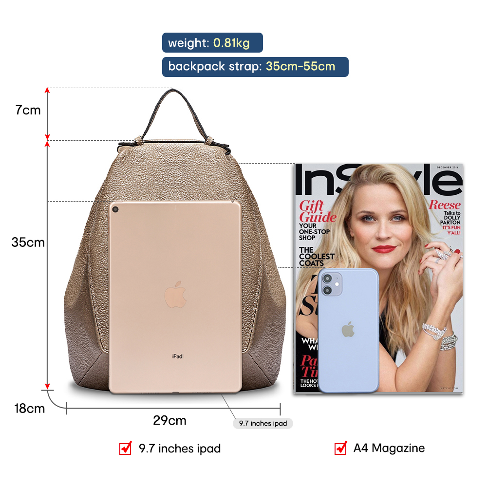 Zency Women 100% Genuine Leath - огляд і ціна Women'S Xl Bags