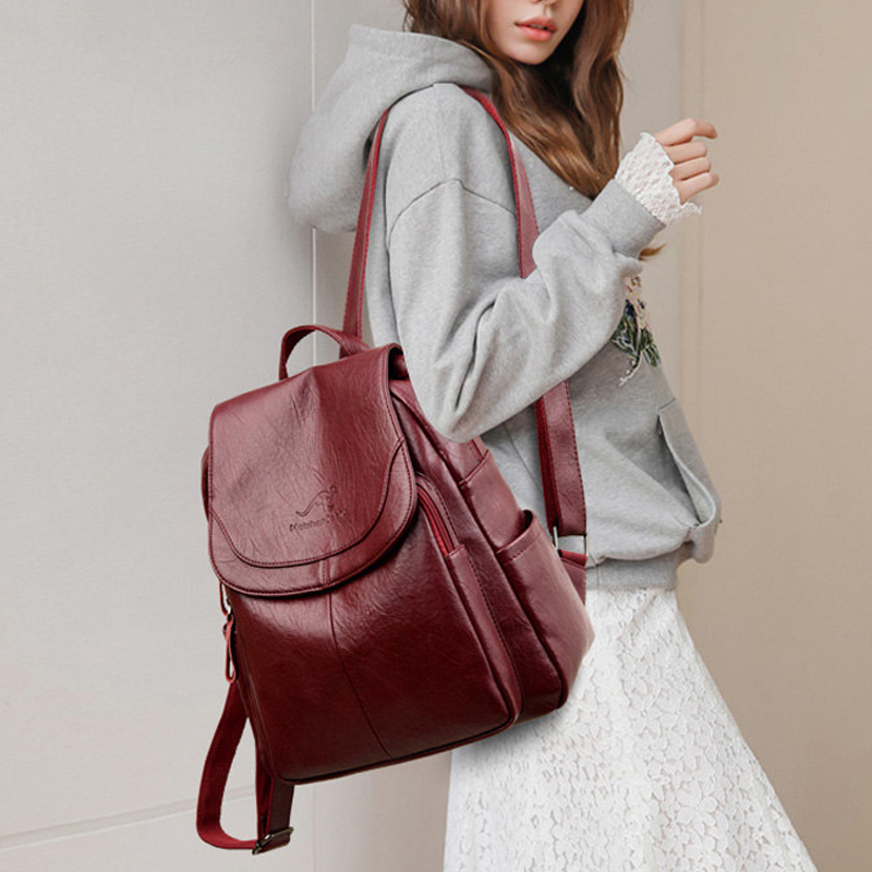 9 Color Women Soft Leather Bac - огляд і ціна Mini Backpack Women