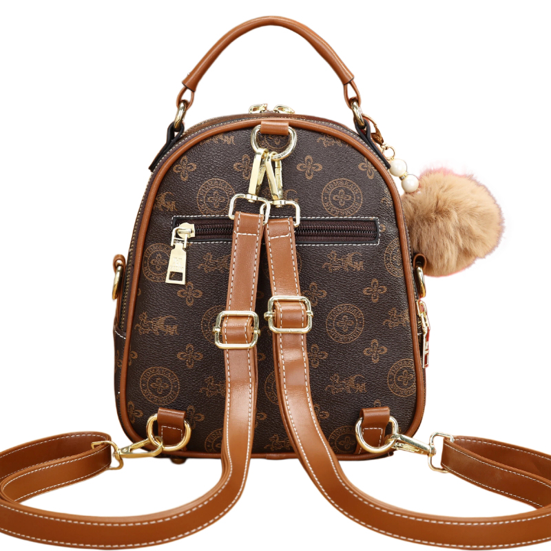 3-piece women's bag set, light - огляд і ціна Mini Backpack Women