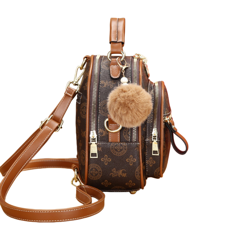 3-piece women's bag set, light - огляд і ціна Mini Backpack Women