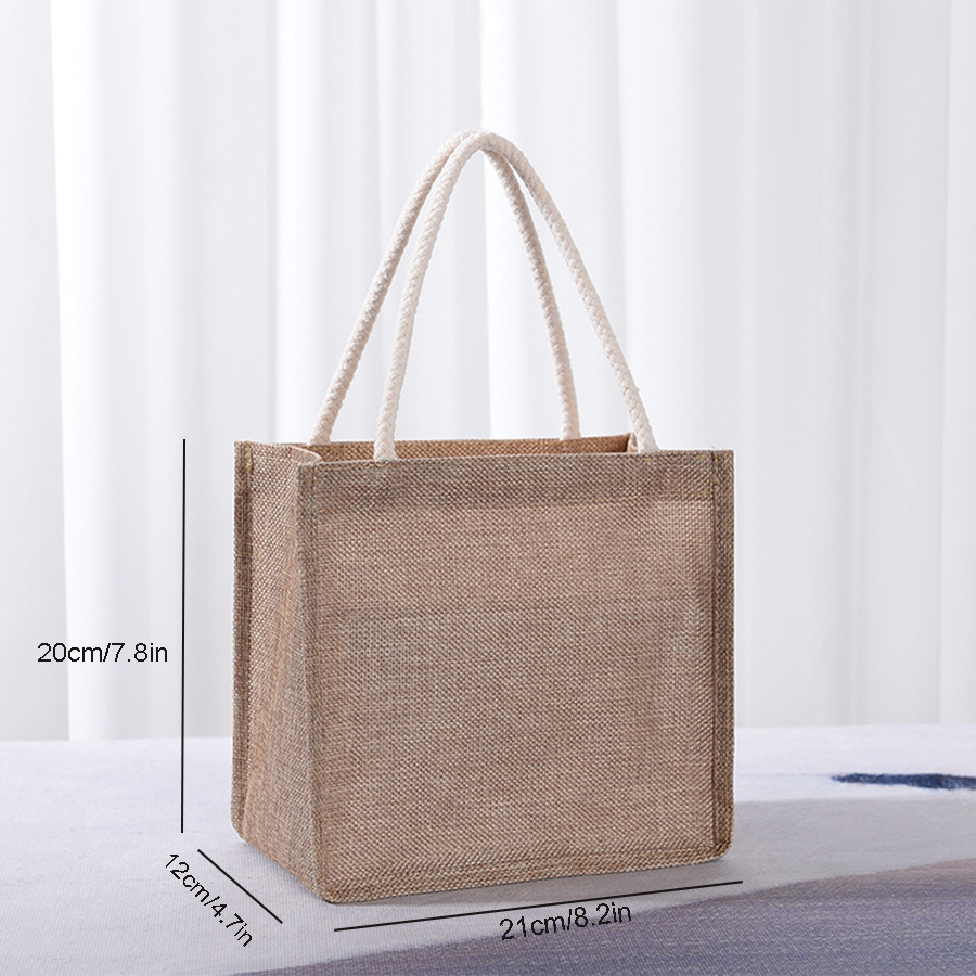 Cotton tote bag, large capacit - огляд і ціна Women Bags Jute