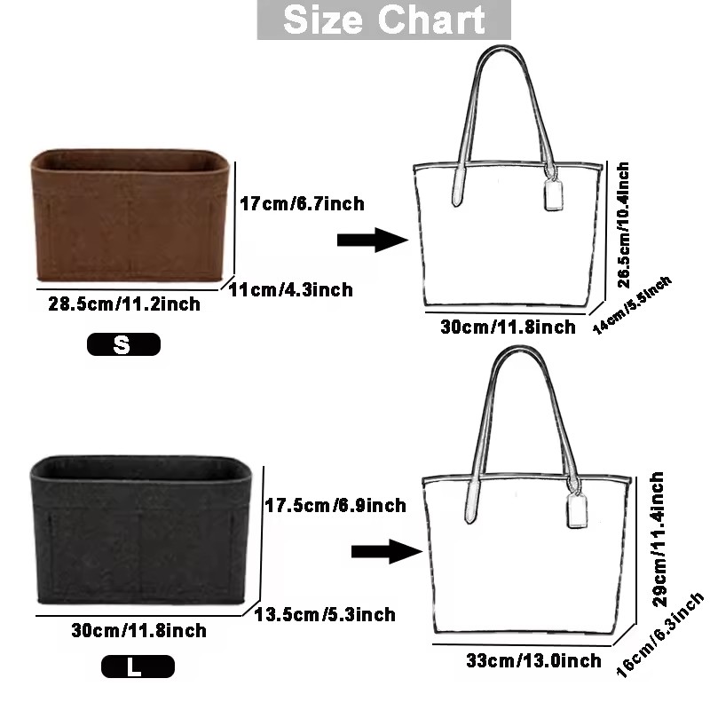 Bag Organizer Felt Liner Pocke - огляд і ціна Women Bags Coach