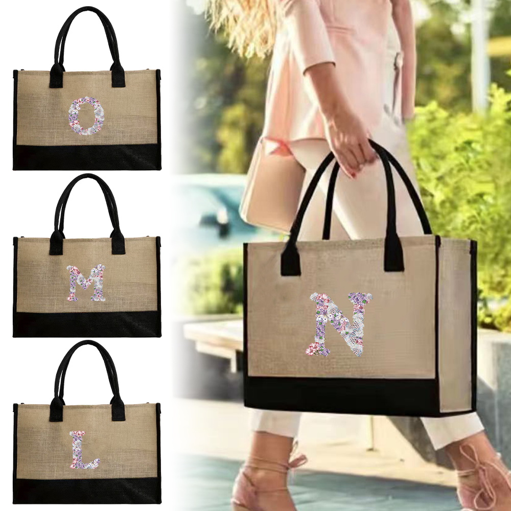 Jute Shopping Bag Ladies Beach - огляд і ціна Women Bags Jute