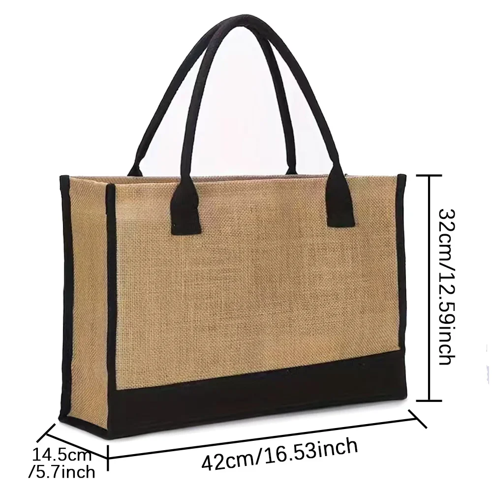 Jute Shopping Bag Ladies Beach - огляд і ціна Women Bags Jute