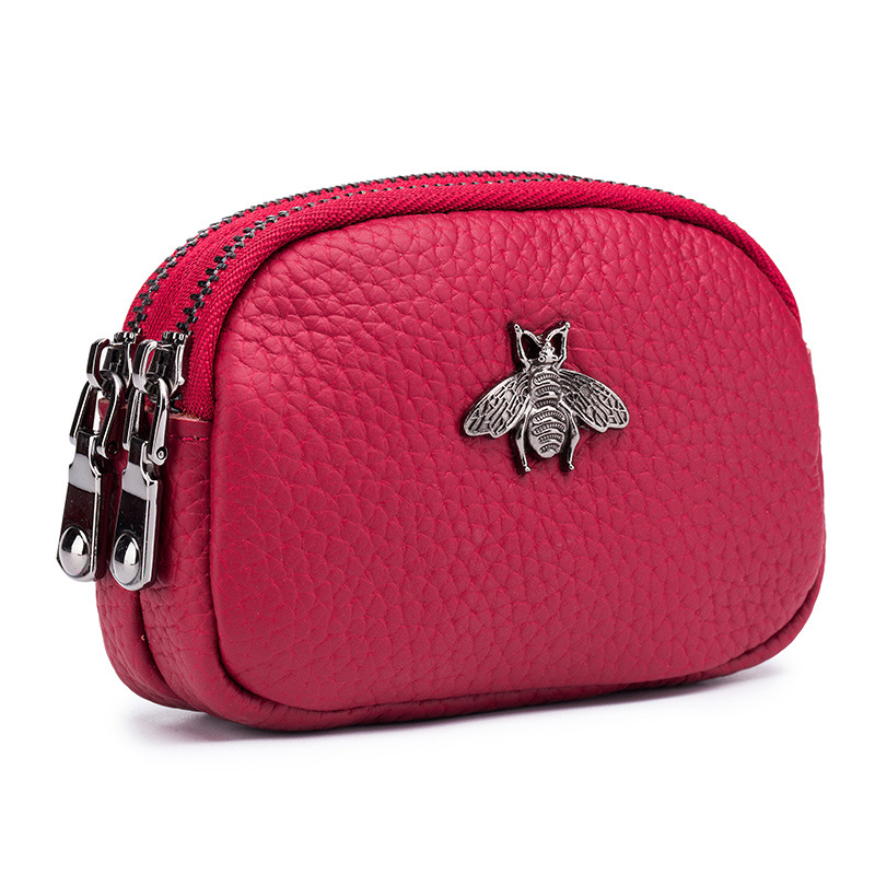 Women Cowhide Double Zipper Po - огляд і ціна Women Bags Coach