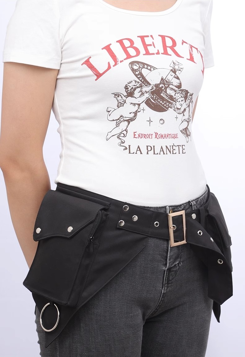 Women's Medieval Punk Waist Ba - огляд і ціна Women Bags Pack