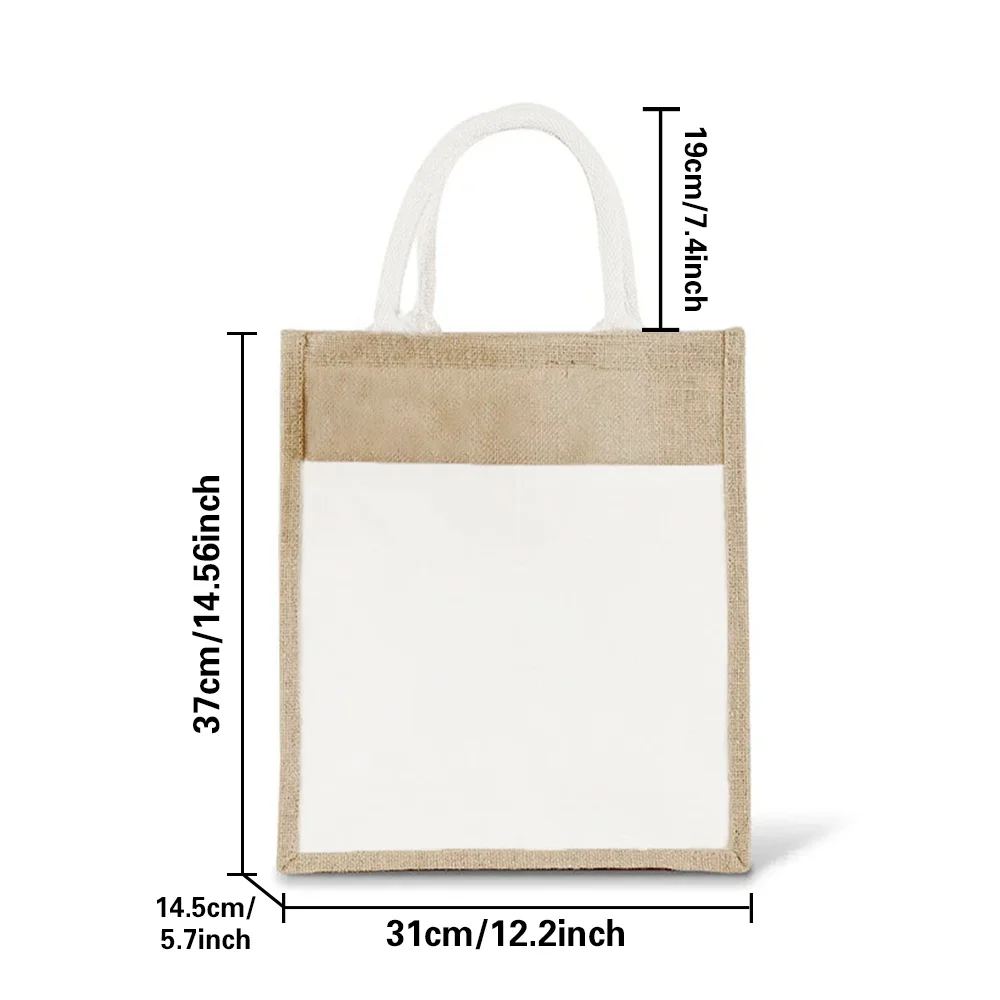 Burlap Jute Tote Bag Vintage R - огляд і ціна Women Bags Jute