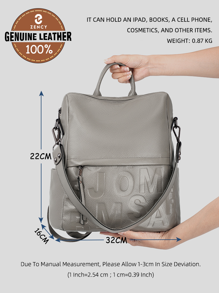 Zency Premium Genuine Leather  - огляд і ціна Women Bags Dkny