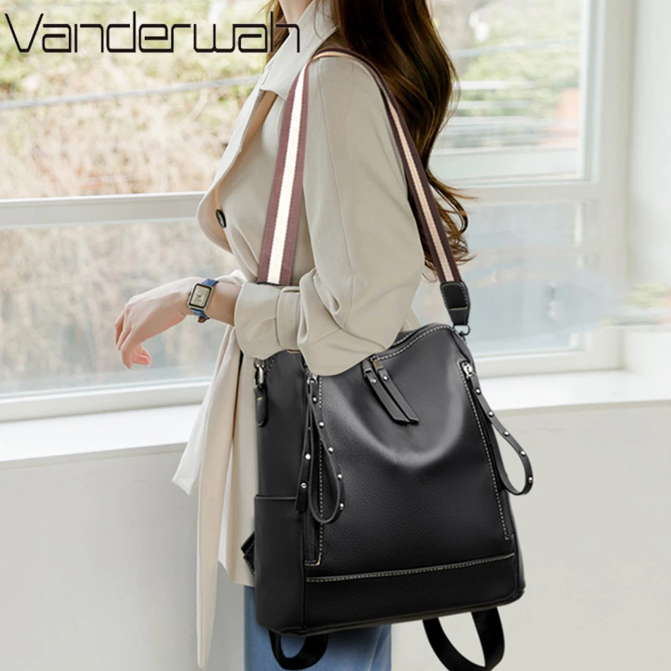 Brand Luxury Backpacks Soft Le - огляд і ціна Women Bags H&M