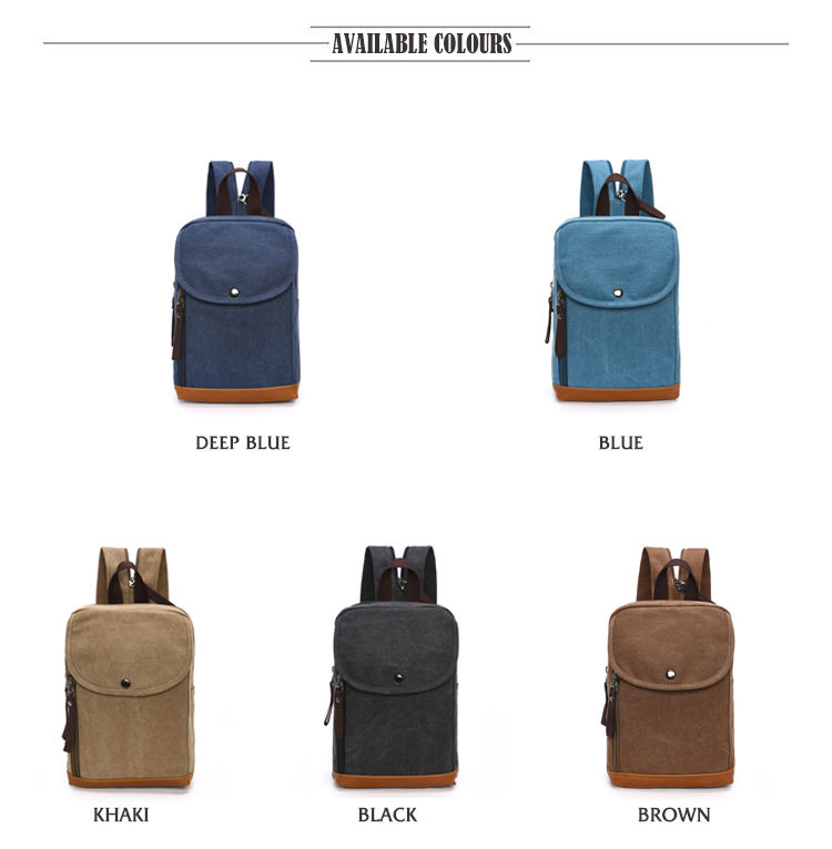 Men's Canvas Mini Backpack Men - огляд і ціна Mini Backpack Women