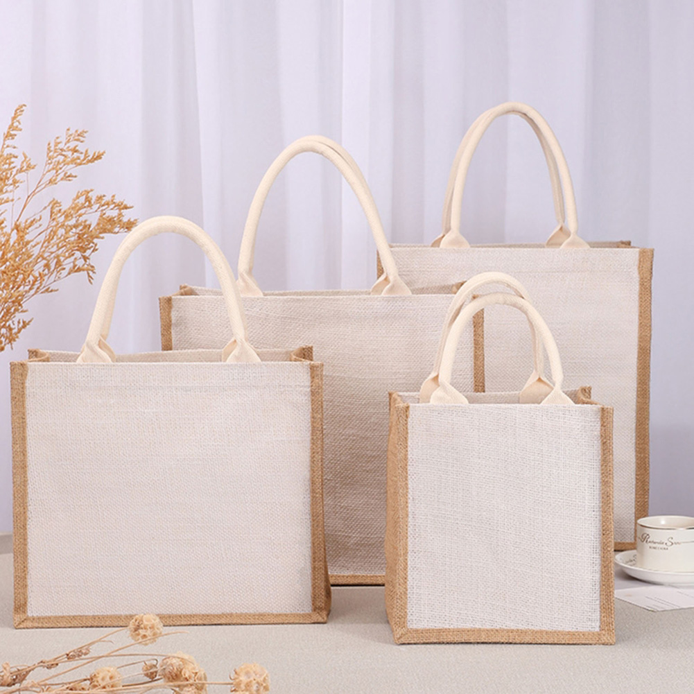 Women Grocery Tote Handbag Lar - огляд і ціна Women Bags Jute