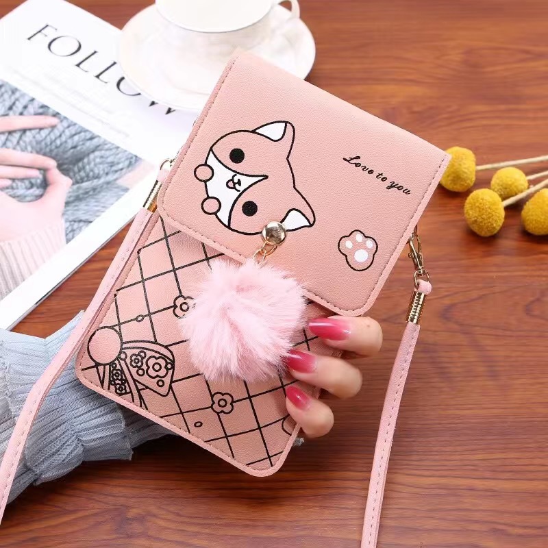 Cute Cartoon Pattern Touch-Scr - огляд і ціна Women'S Bags Cross Body