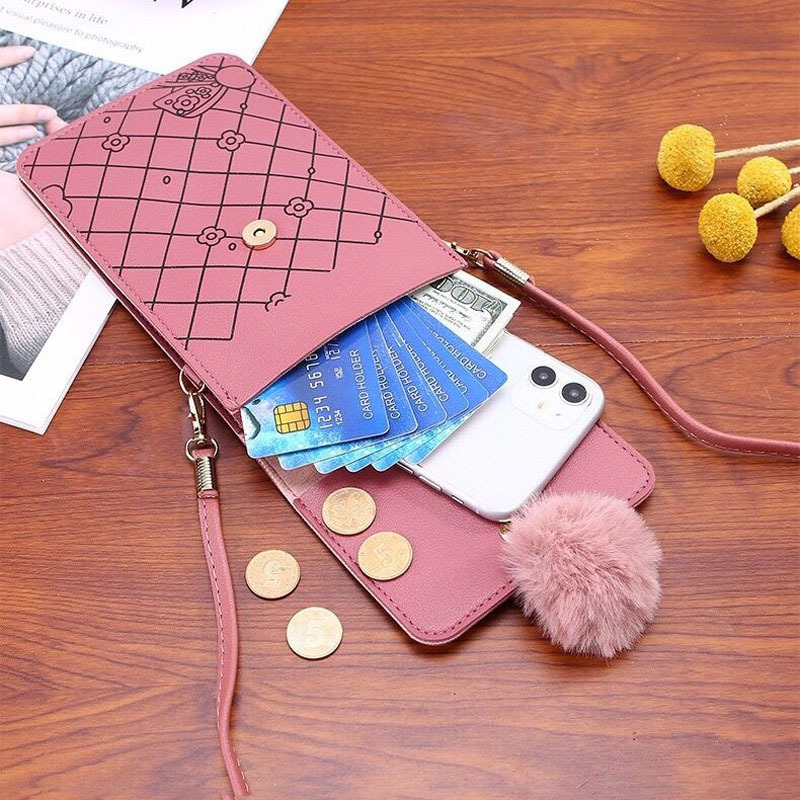 Cute Cartoon Pattern Touch-Scr - огляд і ціна Women'S Bags Cross Body