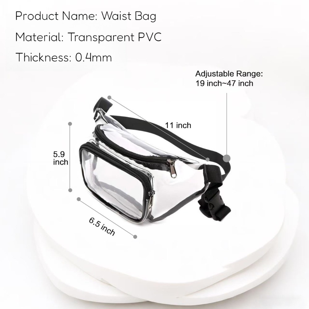 Clear Fanny Pack Transparent P - огляд і ціна Women Bags Pack