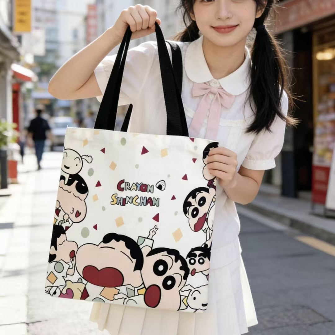 2026 New Crayon Shin-chan Canv - огляд і ціна Women'S Xl Bags