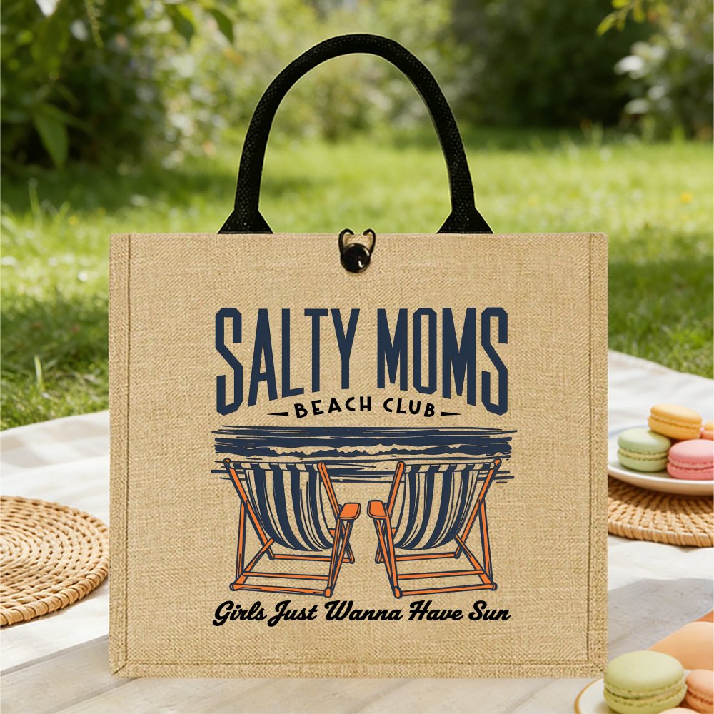1pc Jute Tote Bag for Women, H - огляд і ціна Women Bags Jute
