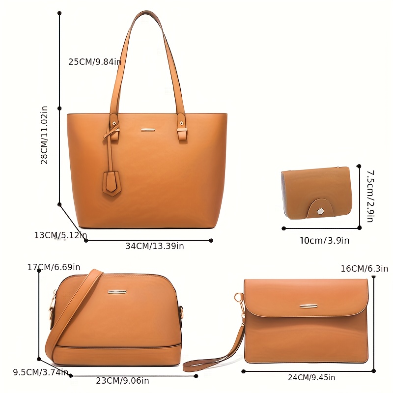 4pcs Fashion Women's Bag Sets  - огляд і ціна Women Bags Dkny