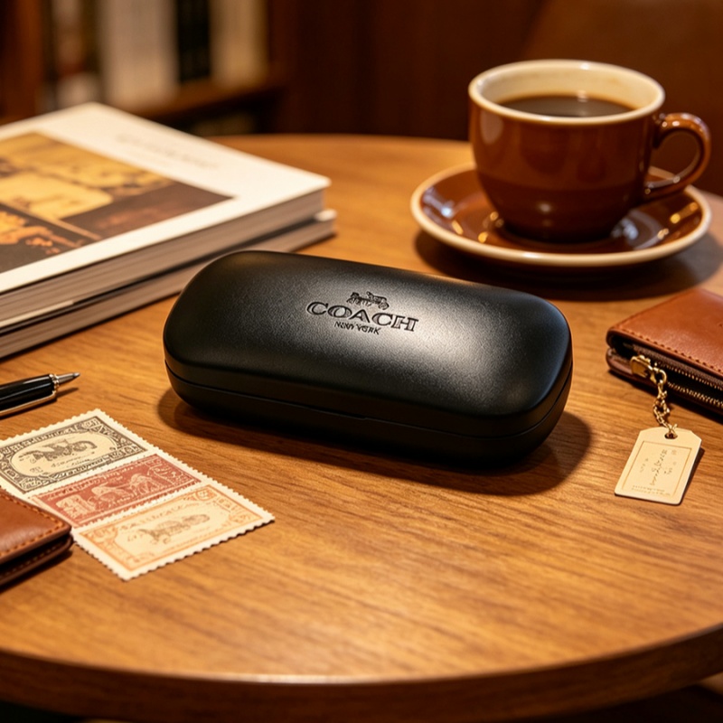 COACH Black Hard Glasses Case  - огляд і ціна Women Bags Coach