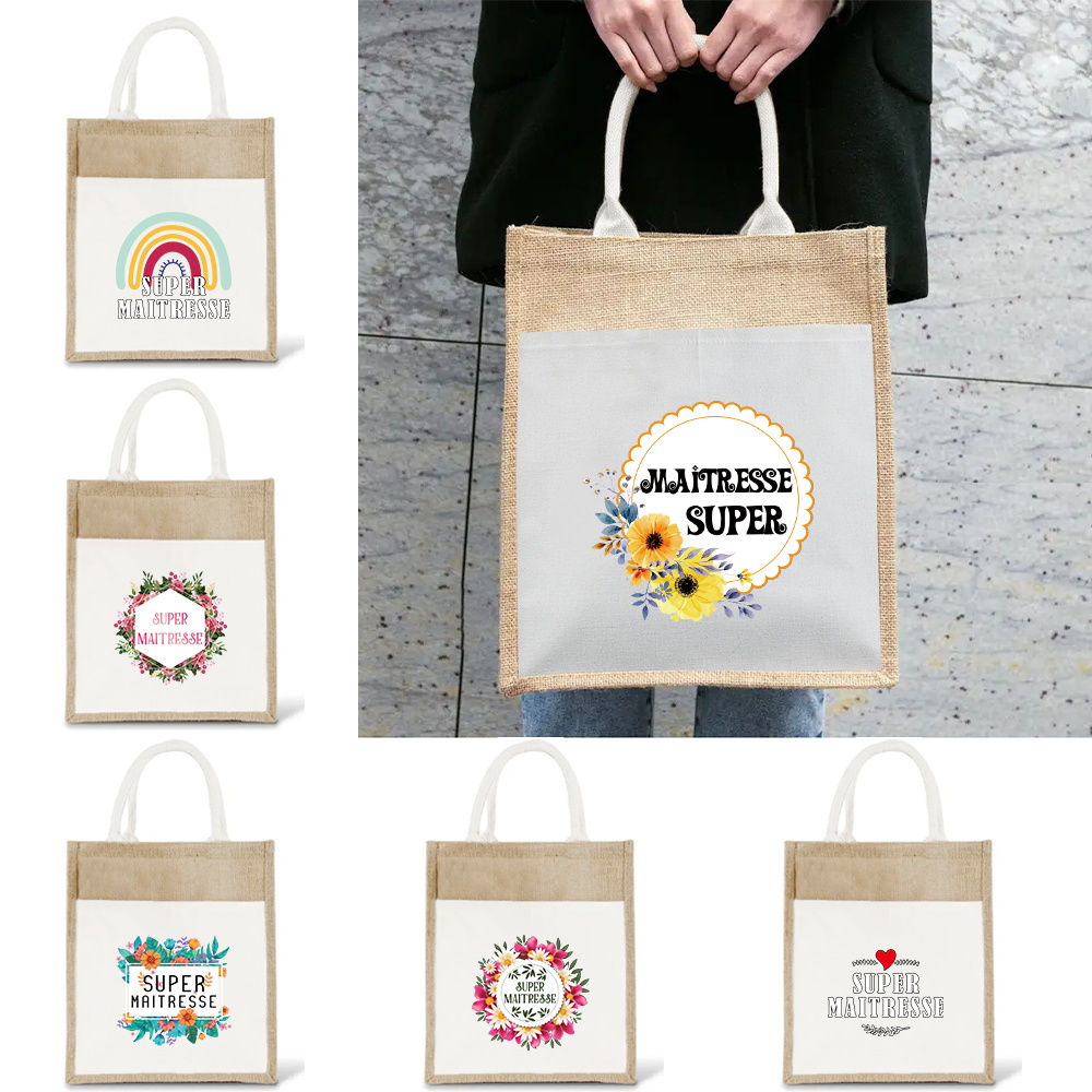 Minimalist Linen Bag Fashionab - огляд і ціна Women Bags Jute