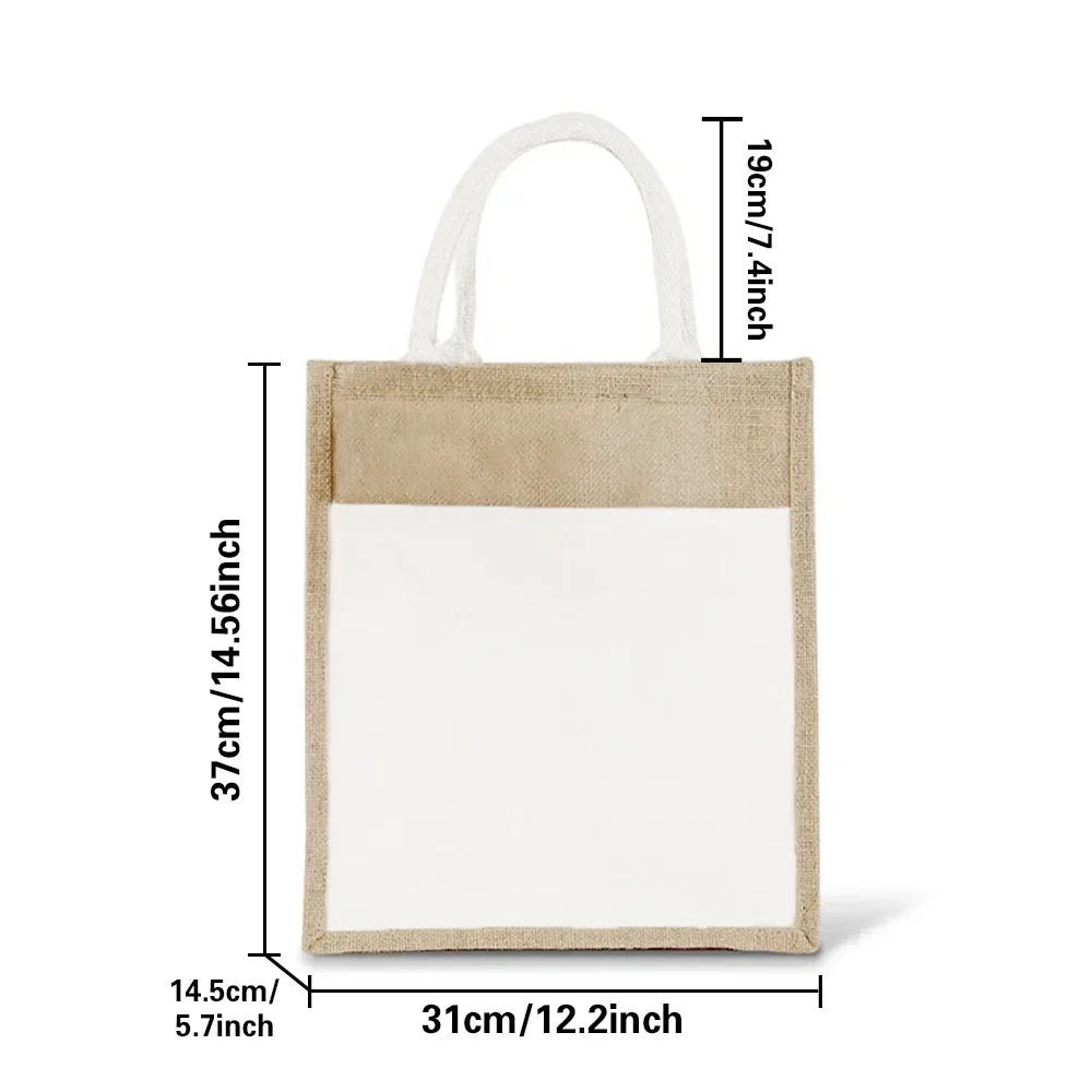 Minimalist Linen Bag Fashionab - огляд і ціна Women Bags Jute