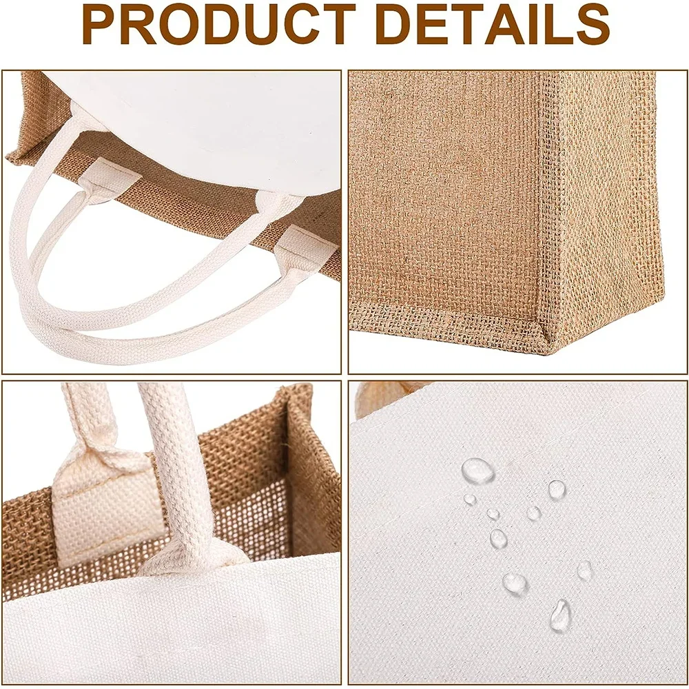 Minimalist Linen Bag Fashionab - огляд і ціна Women Bags Jute