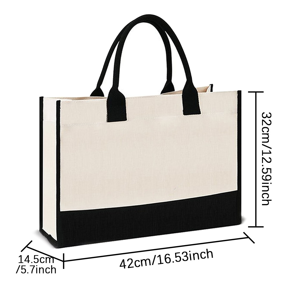 Women's Tote Bag Reusable Shop - огляд і ціна Women Bags Jute