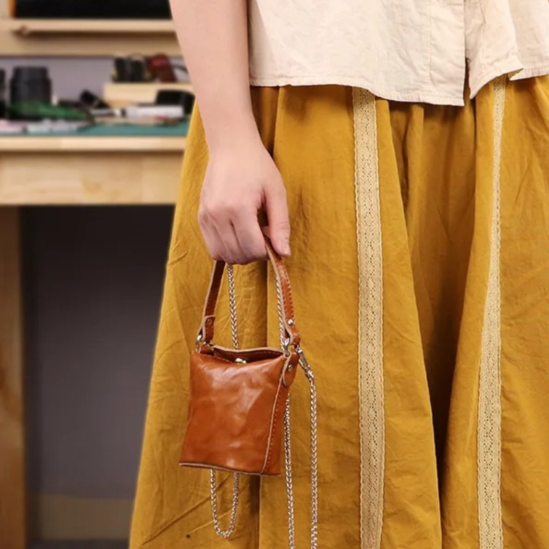 Oil Wax Leather Mini Bucket Ba - огляд і ціна Women'S Bags Top 10