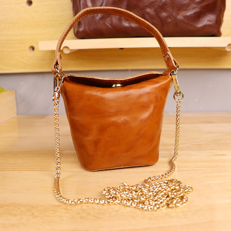Oil Wax Leather Mini Bucket Ba - огляд і ціна Women'S Bags Top 10