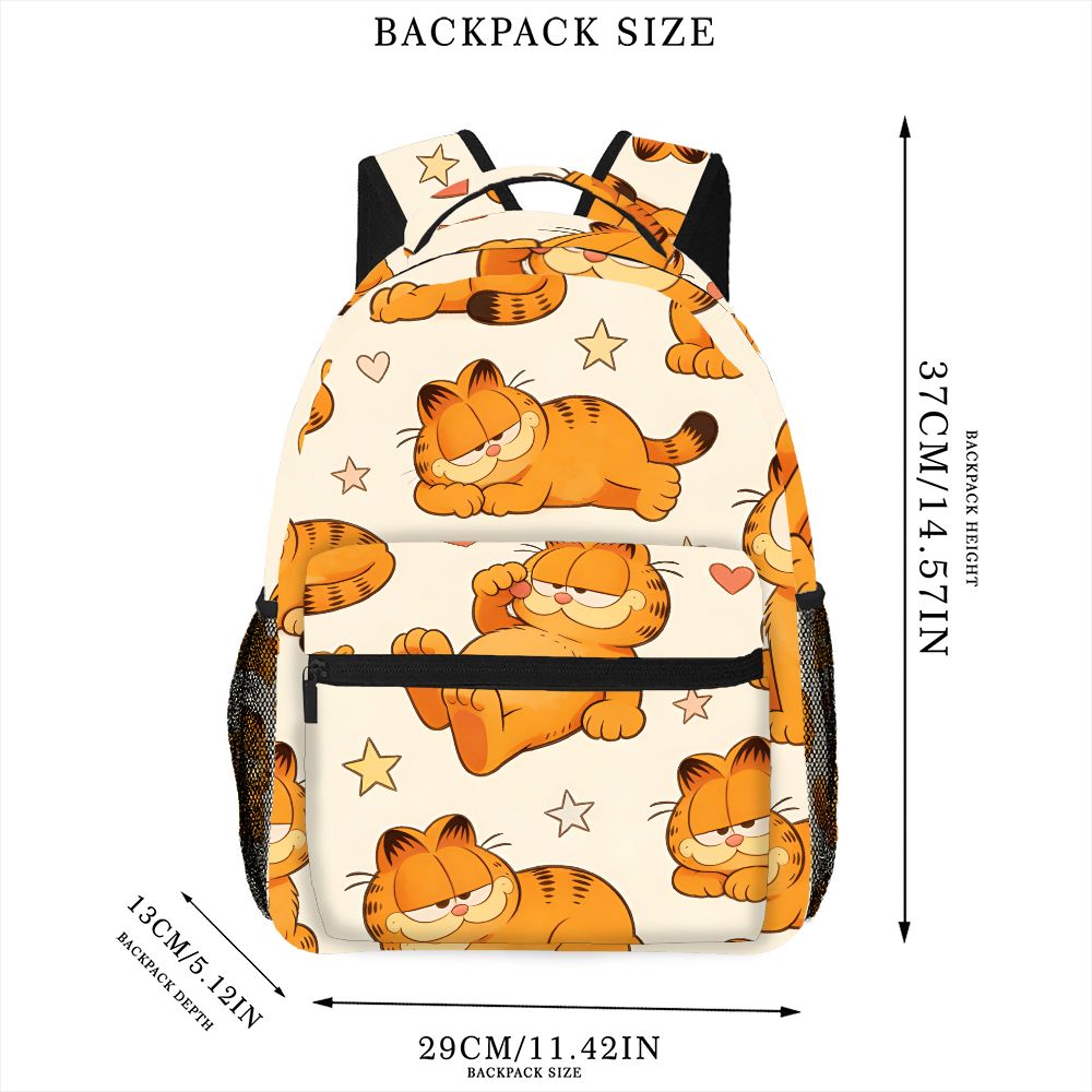 Funny Lazy Garfield Backpack S - огляд і ціна Mesh Net Bag
